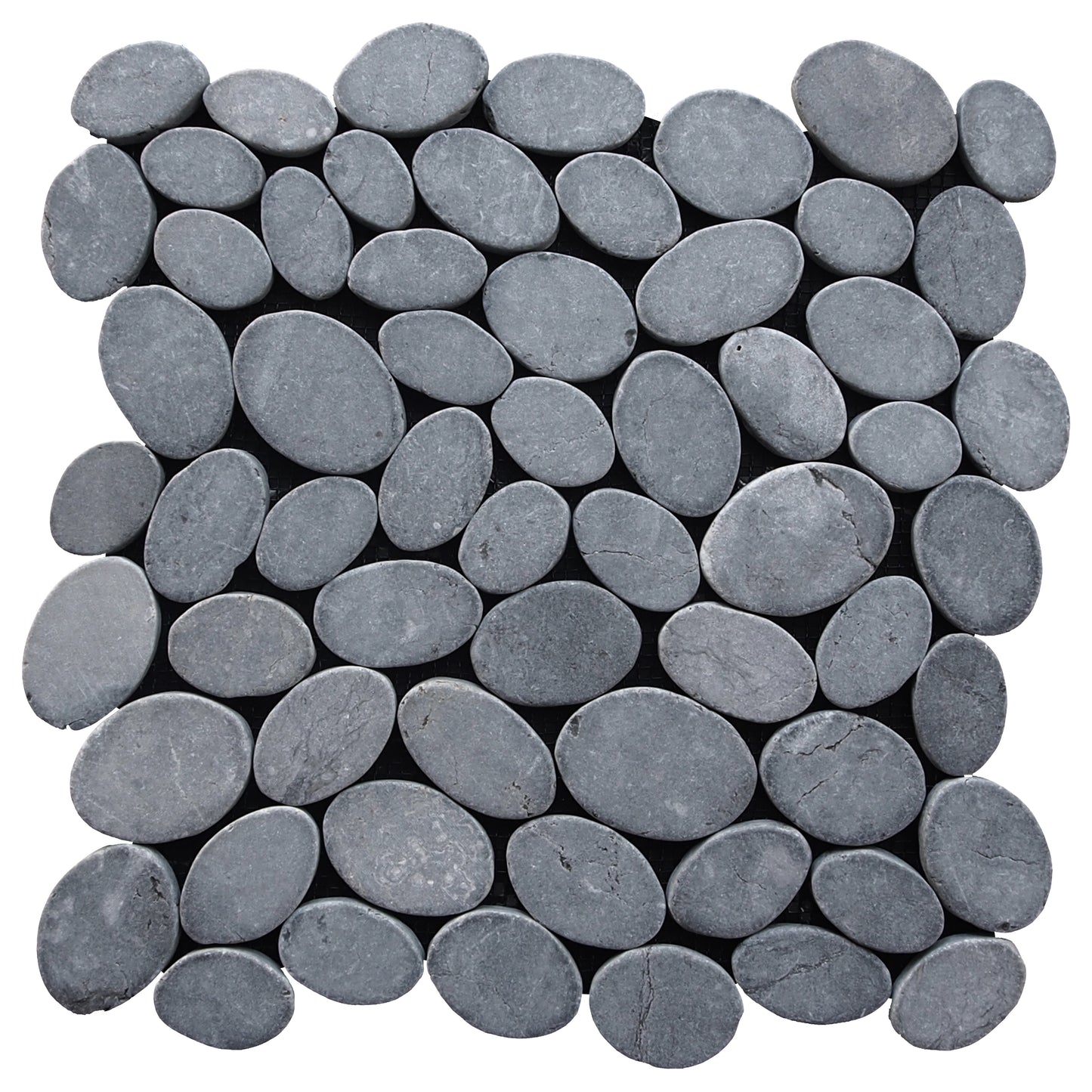 Coin Grey Marble Tumbled