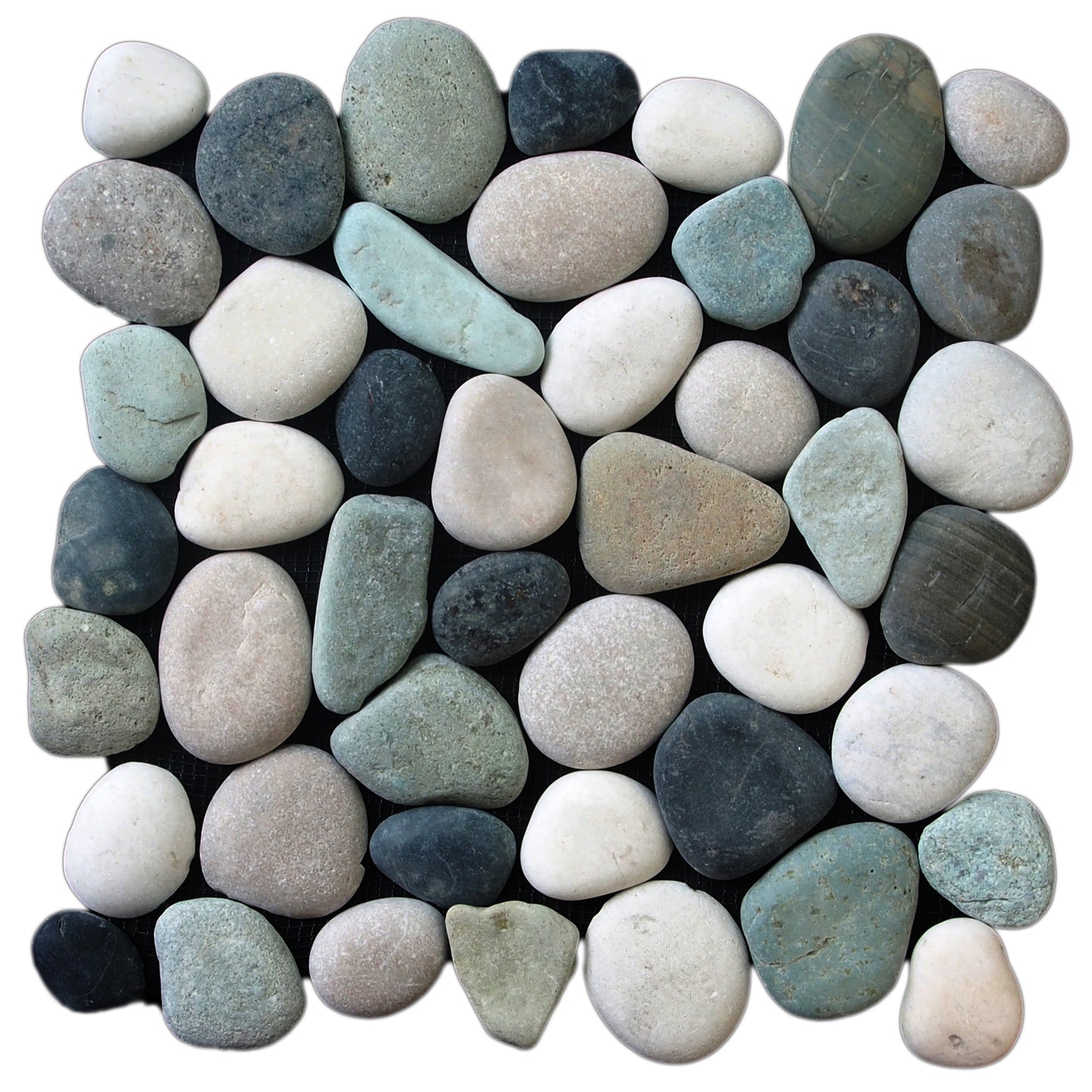 Classic Pebble Black, Green, & Tan Natural