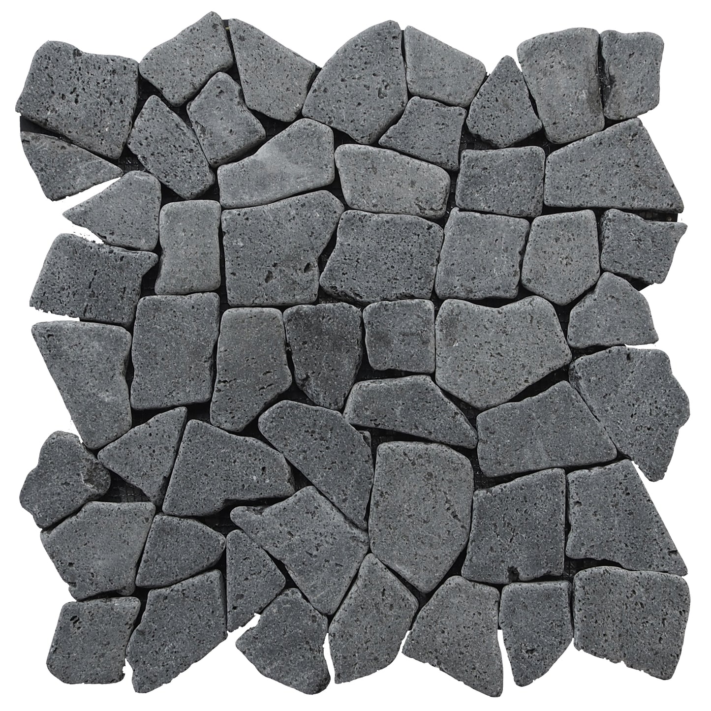 Fit Mosaic Black Basalt Tumbled