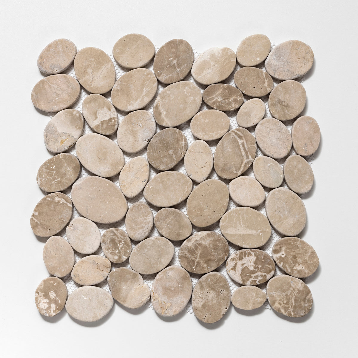 Coin Tan Marble Tumbled